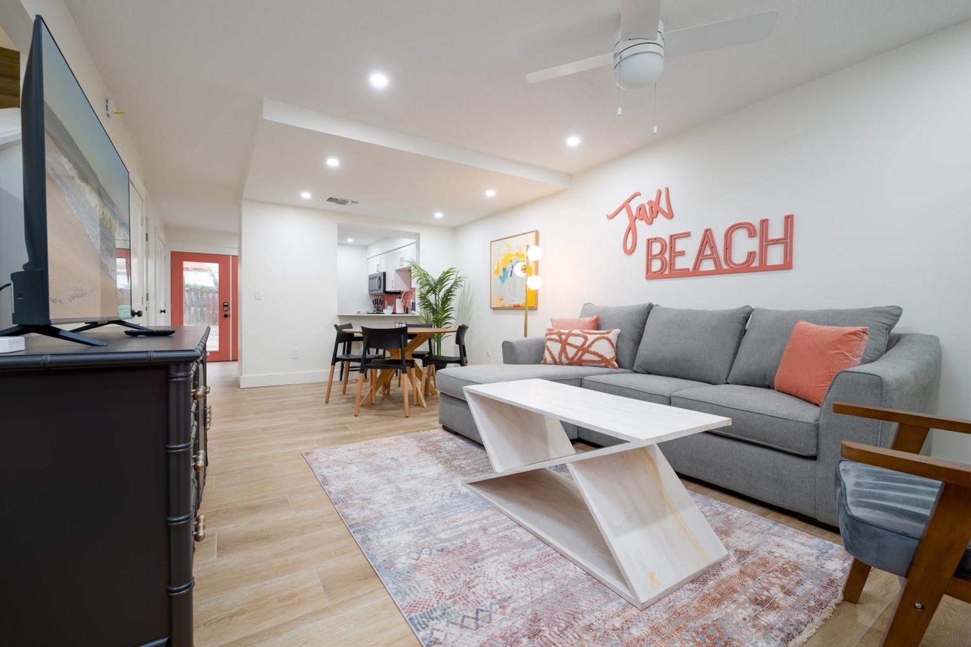 Be A Nomad Lovely 2Br 1Blk From The Ocean Jacksonville Beach Dış mekan fotoğraf